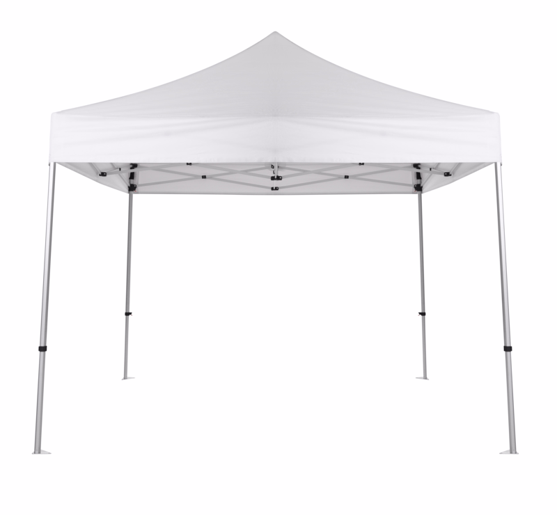 Telt, alu-ramme sort 3x3m, inkl tag