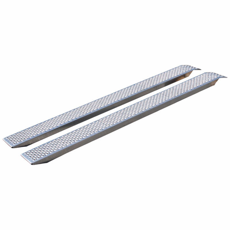 Køreramper alu 1500 x 200 mm, lige, 400 kg