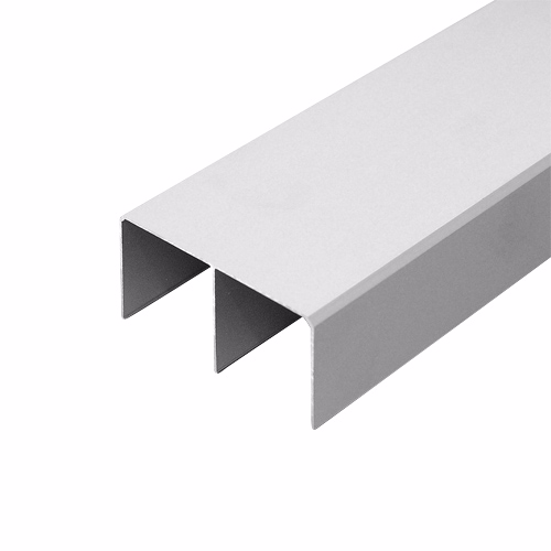 Topskinne sølv dobbelt 6m KG50