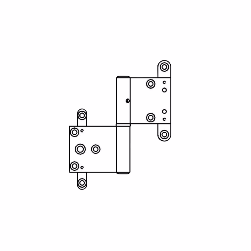 Nothængsel fzv System 700 125mm H 7786, I-pk