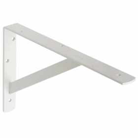 PN Beslag - Bordbæring 6085 hvid m/skråstiver