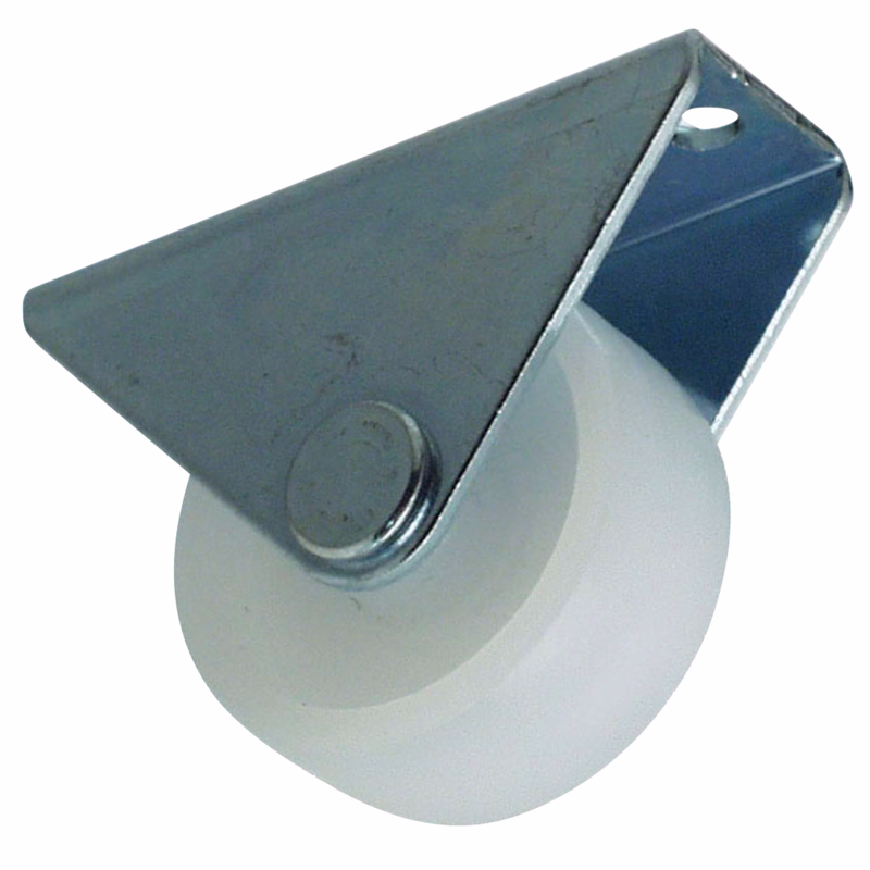 Pufrulle fzb/polyethylen m/plade Ø25mm 20kg 2600
