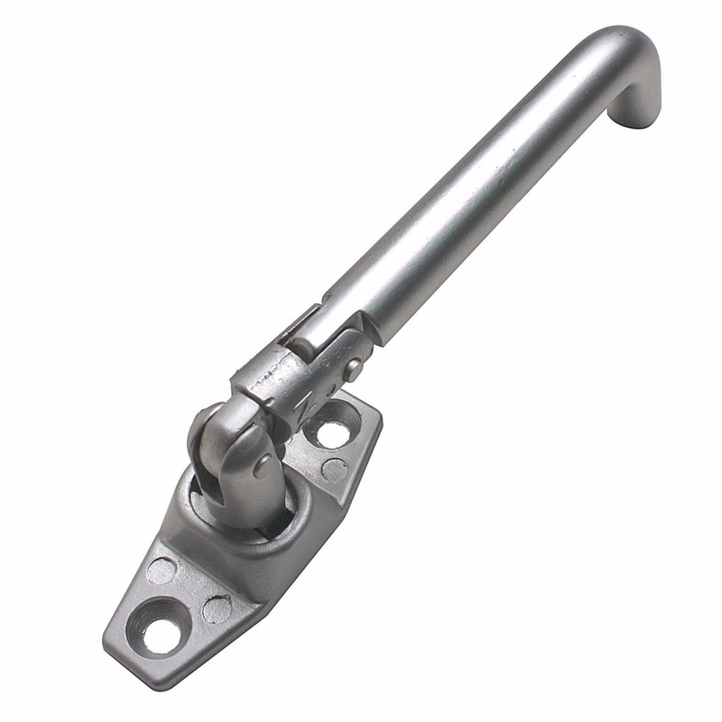 Sikringsbeslag silver m/spærre, u/karmbeslag 3800