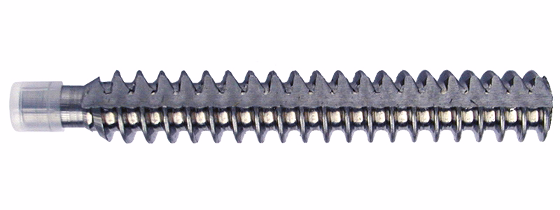 Gulv-Jack skrue inkl. lyddæmp. kappe 60mm