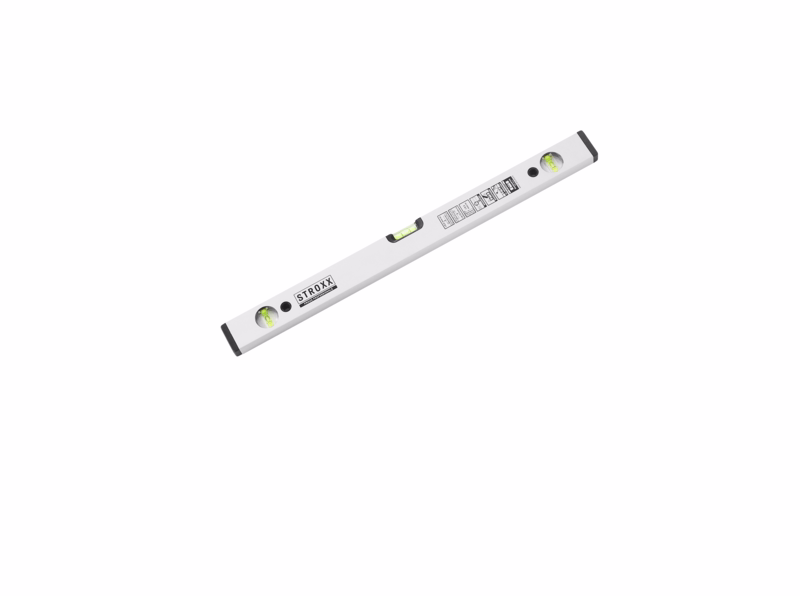 Vaterpas sølveloxeret 30cm