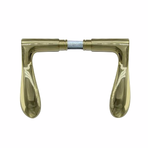 Dørgreb mess 341 110mm u/roset Bellevue