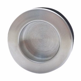   - Skålgreb RS/bakelit Ø60mm t/Tectum låge 16-21mm