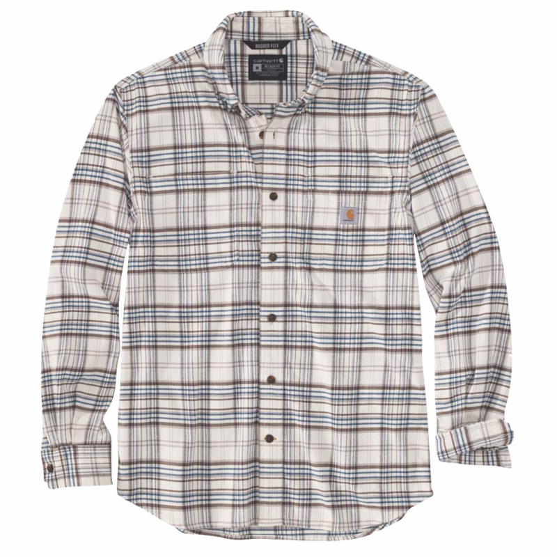 Skjorte Flannel 105432 Hvidternet, str. 2XL