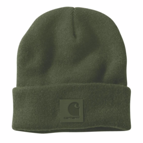 Carhartt - Hue 1010700 Sea Pine Blå Label Chive Grøn