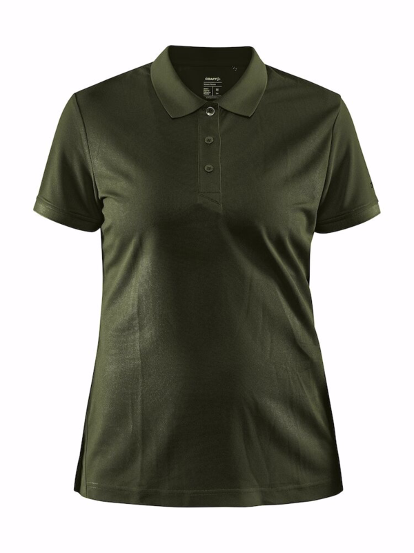 Polo Shirt Dame 1909139 Mørk grøn, str. S