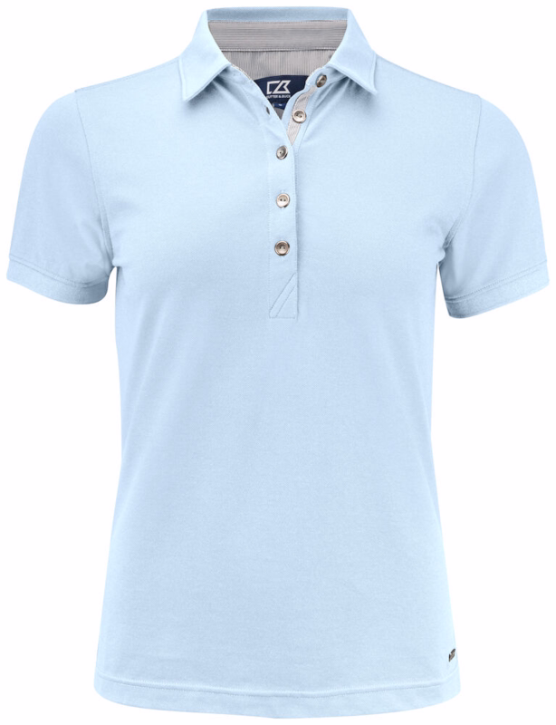 Polo Shirt Dame 354421 Advantage Lysblå, str. S