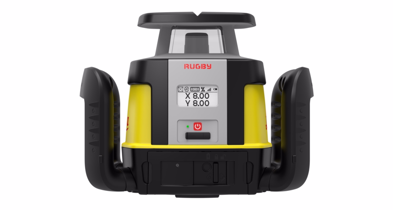 Rotationslaser Rugby CLA 700 Digital 2-falds