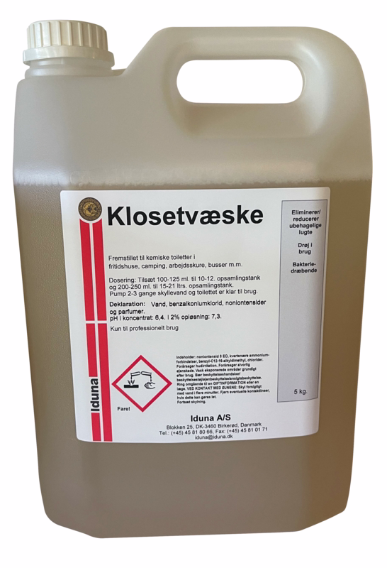 Tørklosetvæske 5L