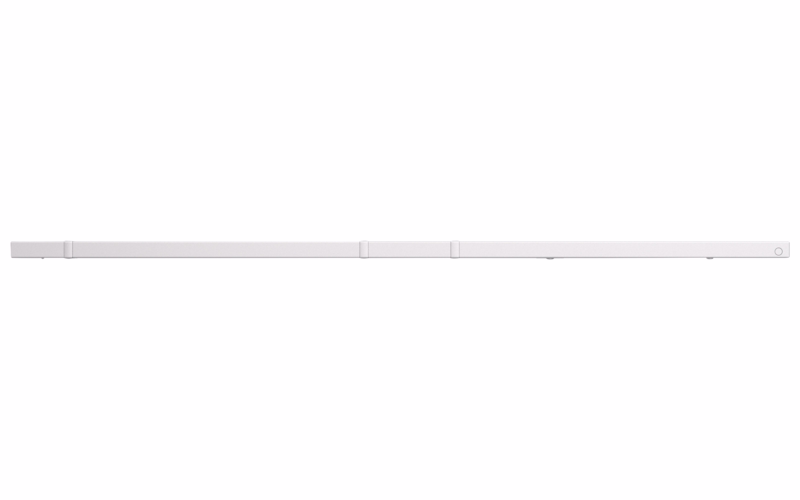 Glideskinne SR-EF-2 hvid H NY