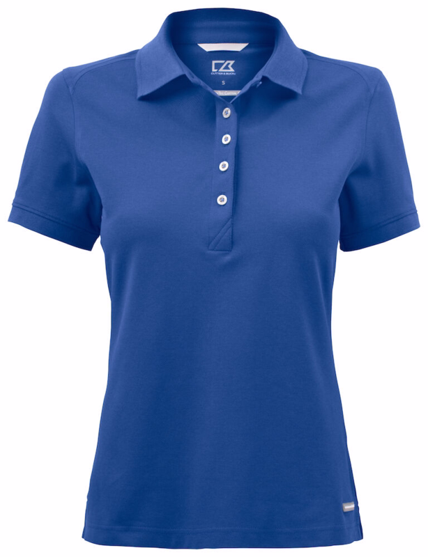 Polo Shirt Dame 354419 Blue Str. XS