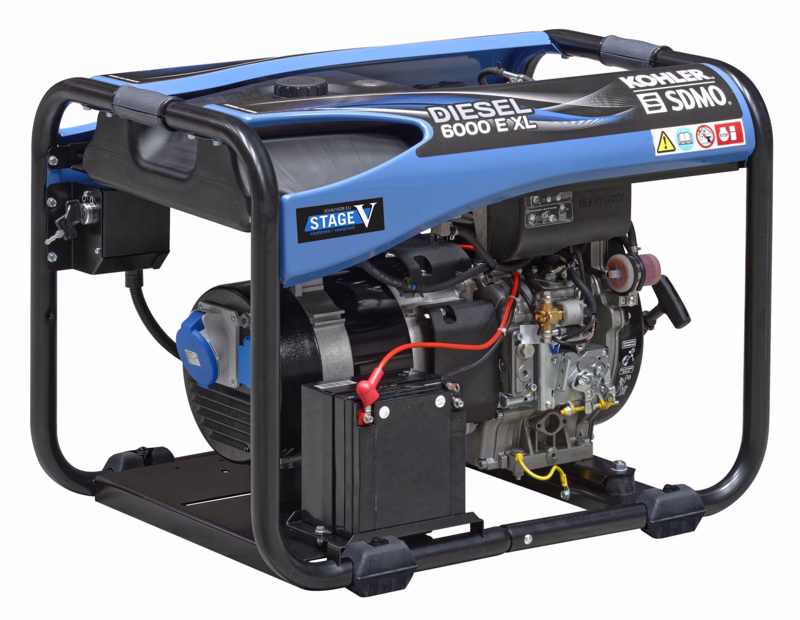 Generator DIESEL 6000 E XL, 230V