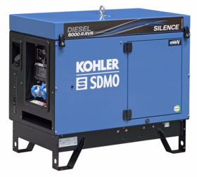 Kohler-SDMO - Generator DIESEL 6000 A SILENCE AVR, 230V