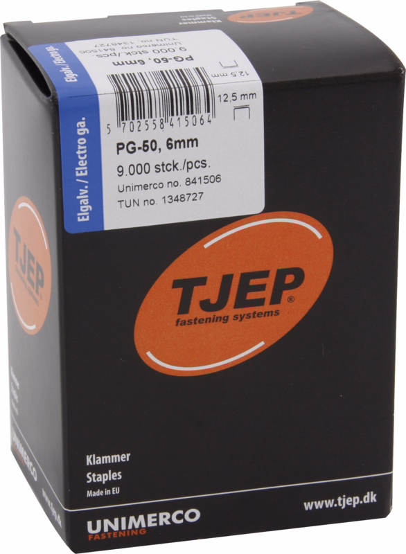 Klamme PG-50 10mm Elgalv á 5000 stk