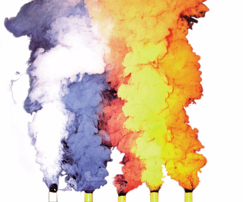 Røgpatron COLOUR SMOKE AX-18 orange