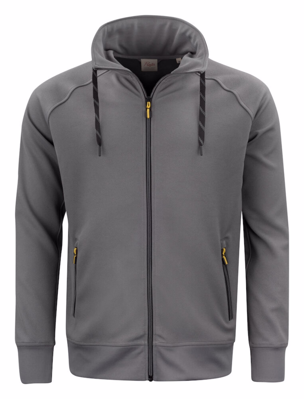 Sweatjakke 2262063 Steel Grey, str. 5XL