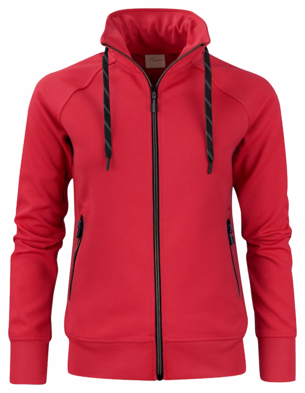 Sweatjakke Dame 2262064 Red, str. XS