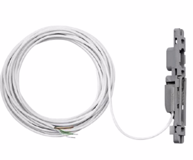 KFV - Bagplade t/hage-rundbolt blik, til overvågning