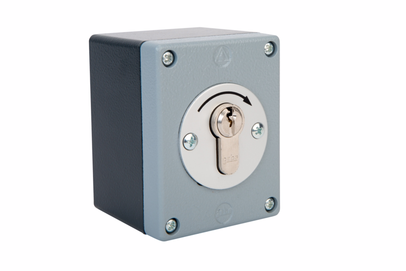 Nøgleafbryder med cylinder IP54