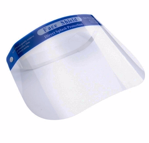 Visir m/elastik 32x22 cm, EN 166:2001