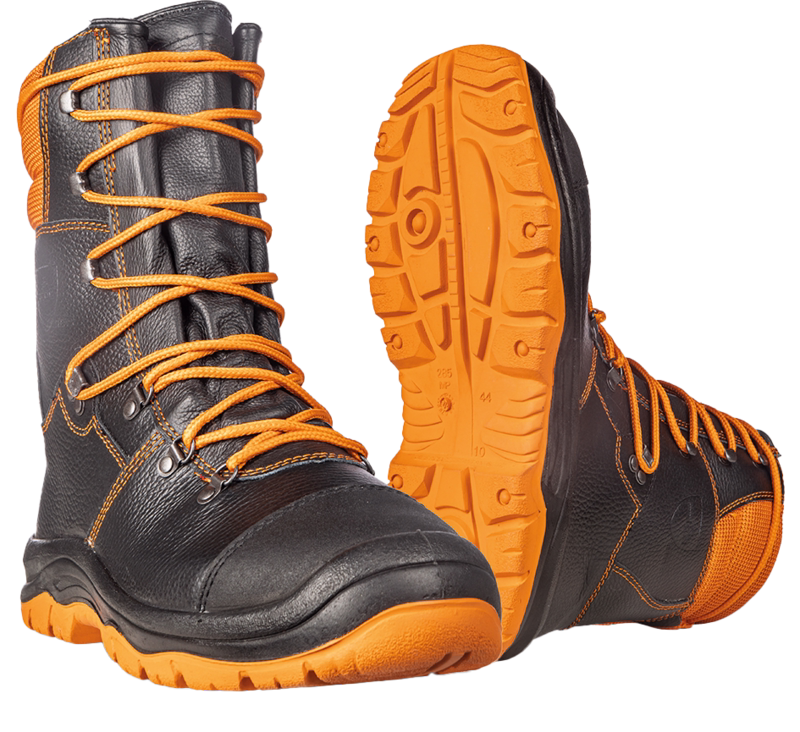 Sikkerhedsstøvle Kædesav Timber 2.0 Sort/orange, str. 38