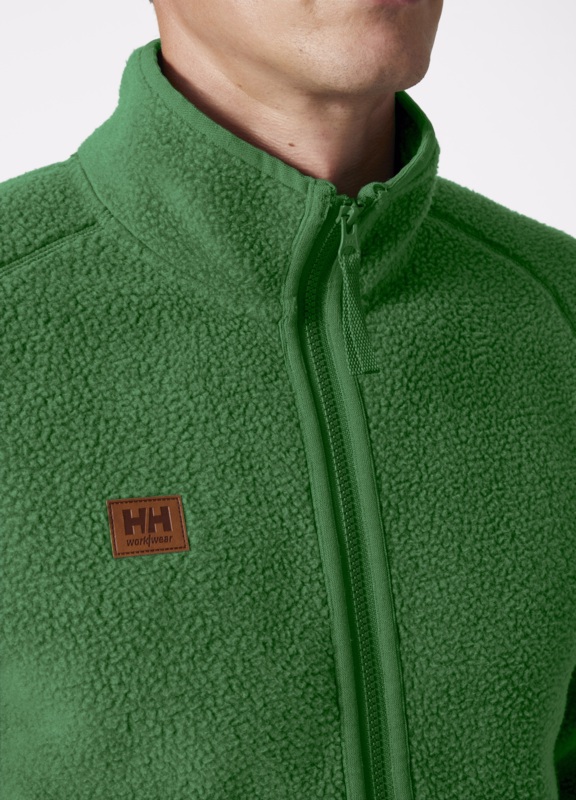 Jakke fiberpels Heritage 72180 Green, str. 3XL