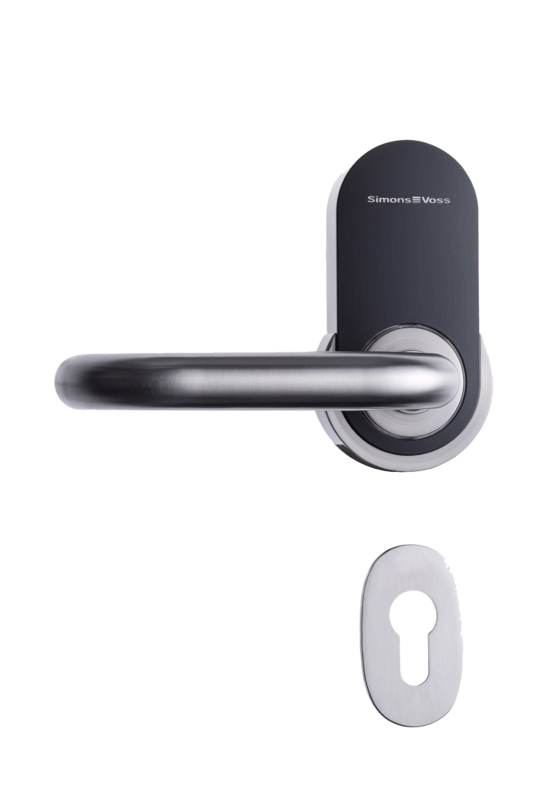 SmartHandle AX t/Euro lås Mini A0, koksgrå, Small