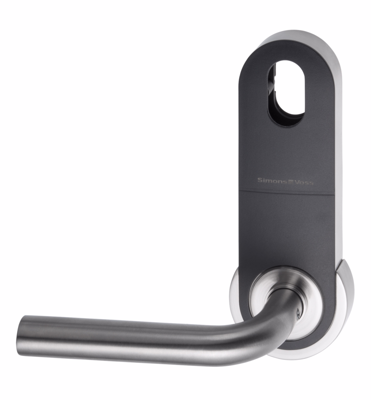 SmartHandle AX t/Modul lås E1, mek. overide, koksgrå, Medium