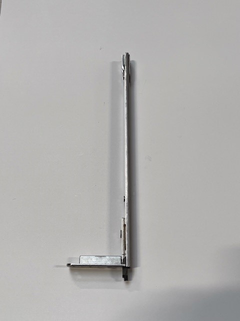 Skudrigle top L=305mm U6x24mm. til passiv paskvil