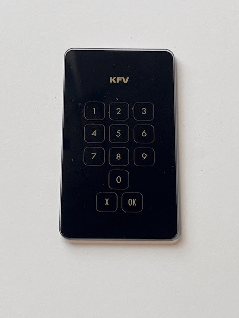 Tastatur til Keyless Antrasit grå
