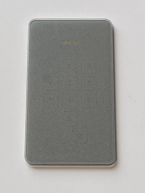 Tastatur til Keyless Sølv (standard)