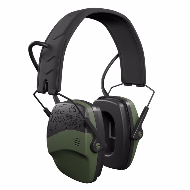Høreværn Sport DEFY Slim Green