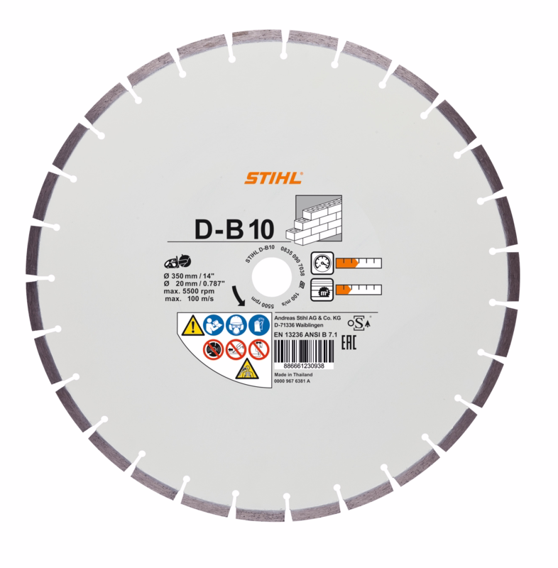 Skæreskive D-B10 Ø230mm/9"