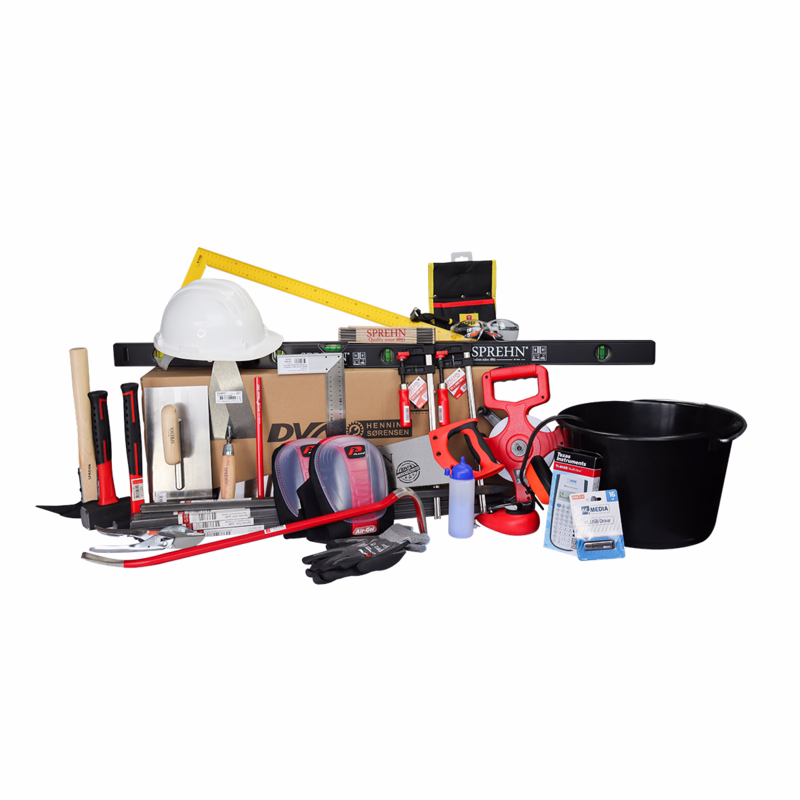 Lærlingesæt Bygningsstruktør 2085668 u/kasse