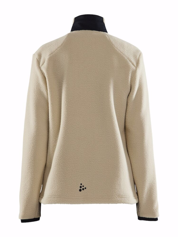 Fleecejakke Dame ADV Explore 1912221 Ecru/Black str. L