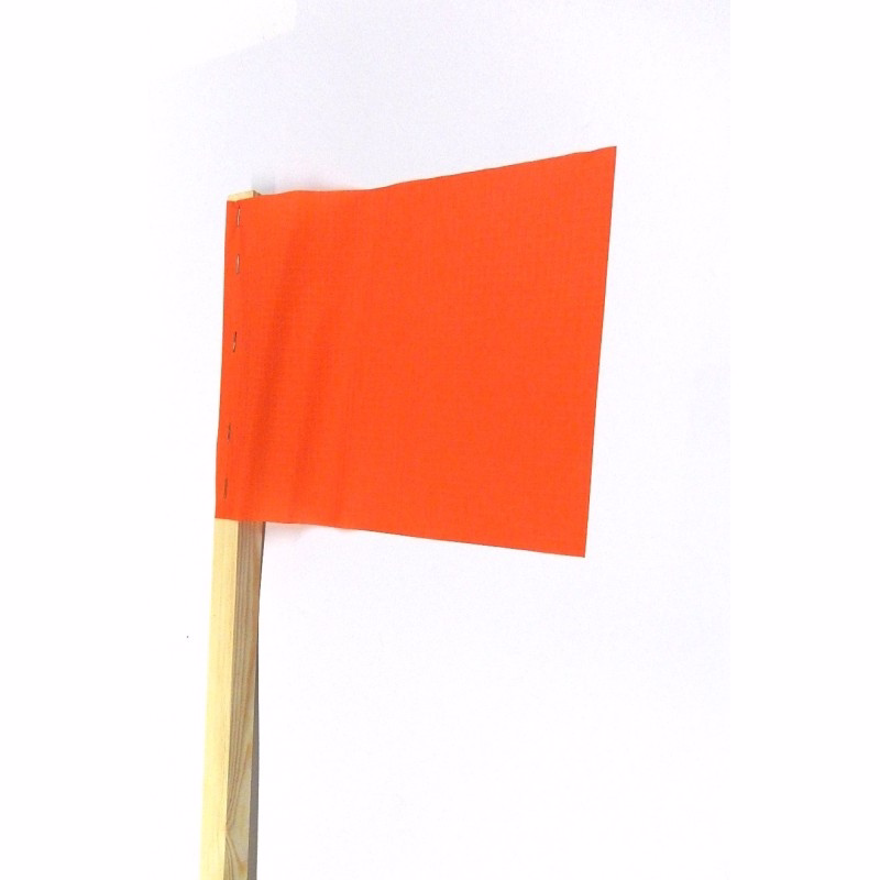 Markeringsflag Orange, 150 cm