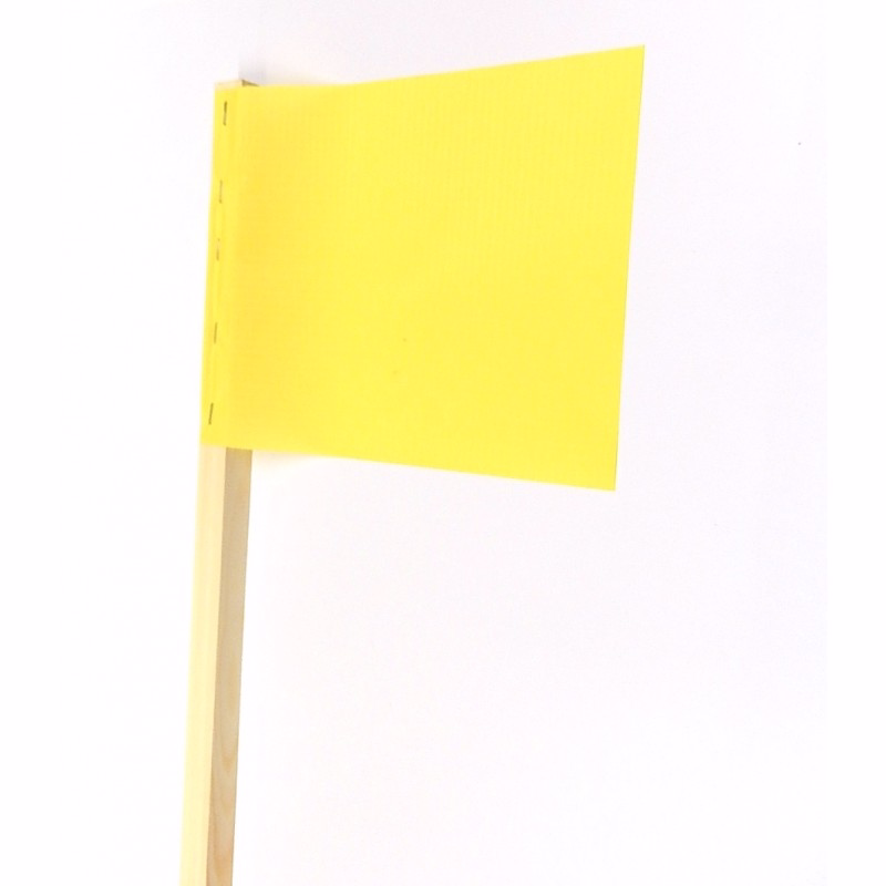 Markeringsflag Gul, 150 cm