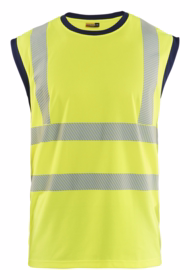 Blåkläder - Tank top Hi-vis 3575 Gul/marineblå