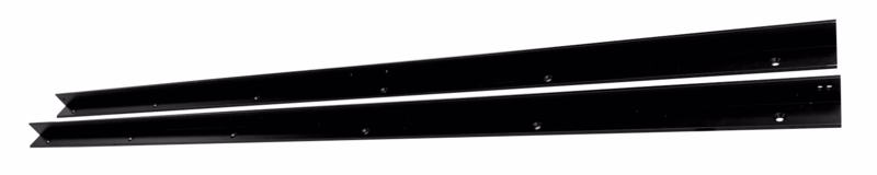 Vinkelkonsol til glideskinne SR BG III sort