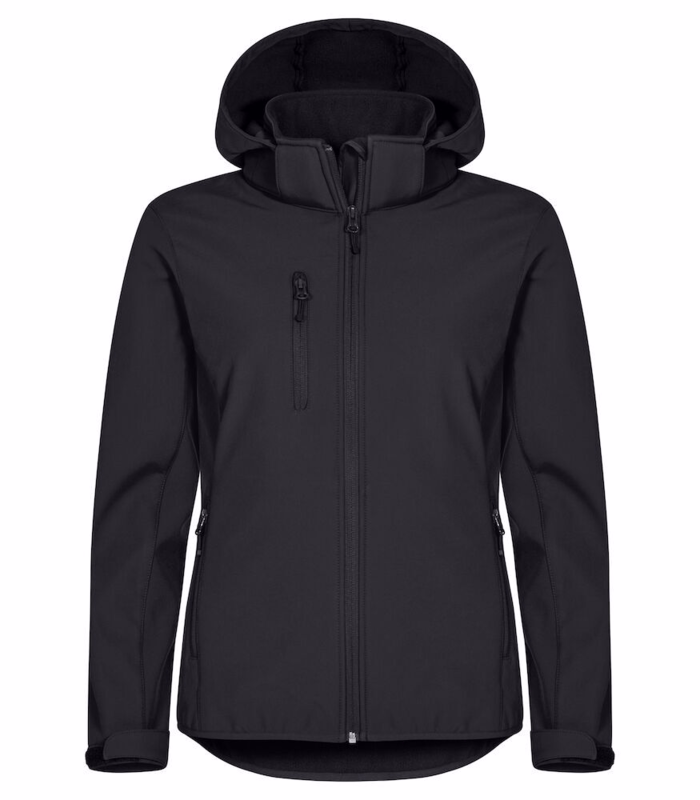 Softshell jakke Dame Classic 0200917 Black, str. 2XL