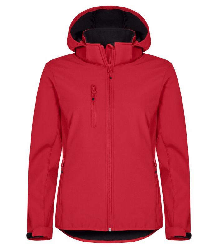 Softshell jakke Dame Classic 0200917 Red, str. XL