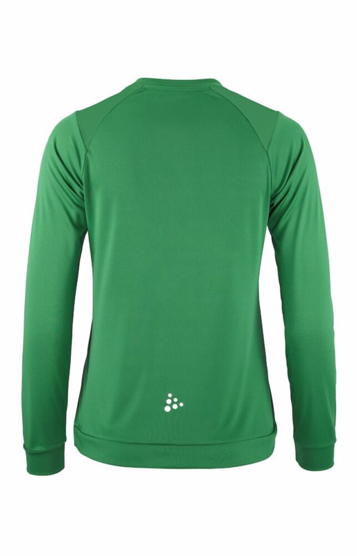 T-shirt L/Æ 1914659 Dame Rush Team Green, str. XL