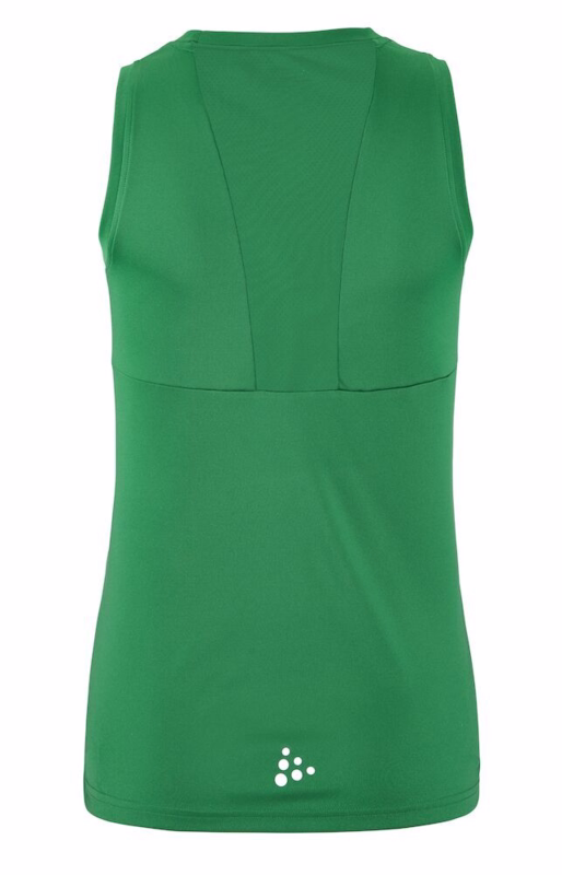 Singlet 1914662 Dame Rush Team Green, str. XS