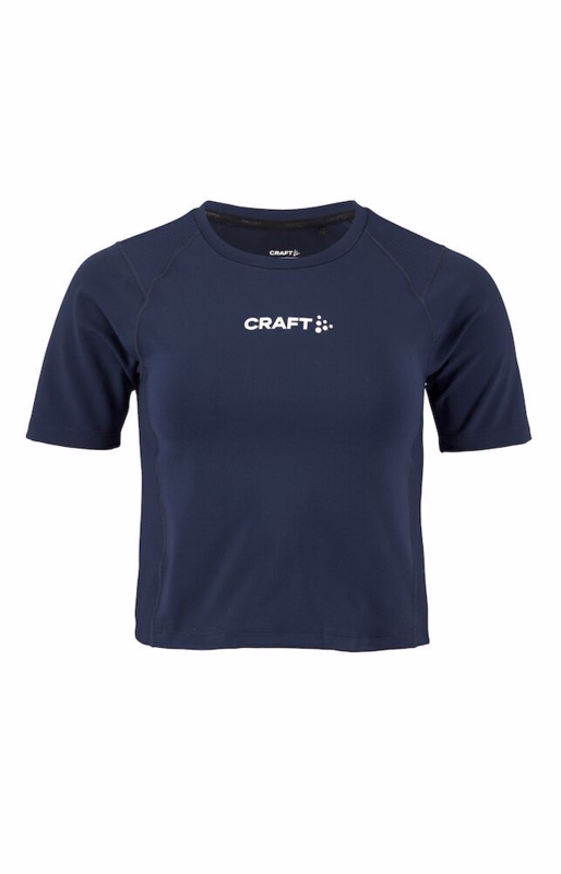 T-shirt Crop 1914664 Dame Rush Navy, str. XS