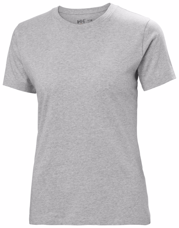 T-shirt Dame Classic 79163 Grey melange, str. 3XL