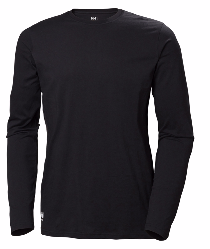 T-shirt L/Æ Dame Classic 79159 Black, str. M